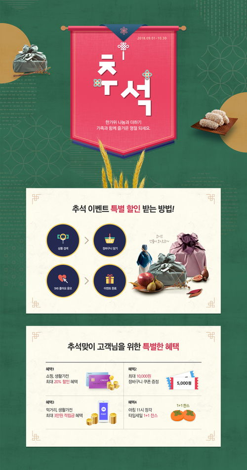 礼物盒子 韩式美食 精致水果 节日气息 WEB国风网页设计PSD tiw422f1005 电商网页